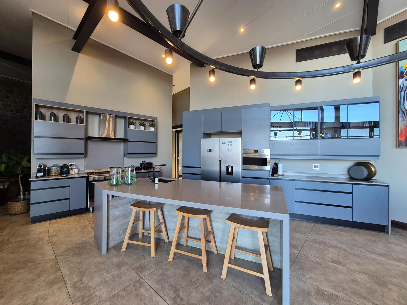 Baobab House common area - lounge and dining